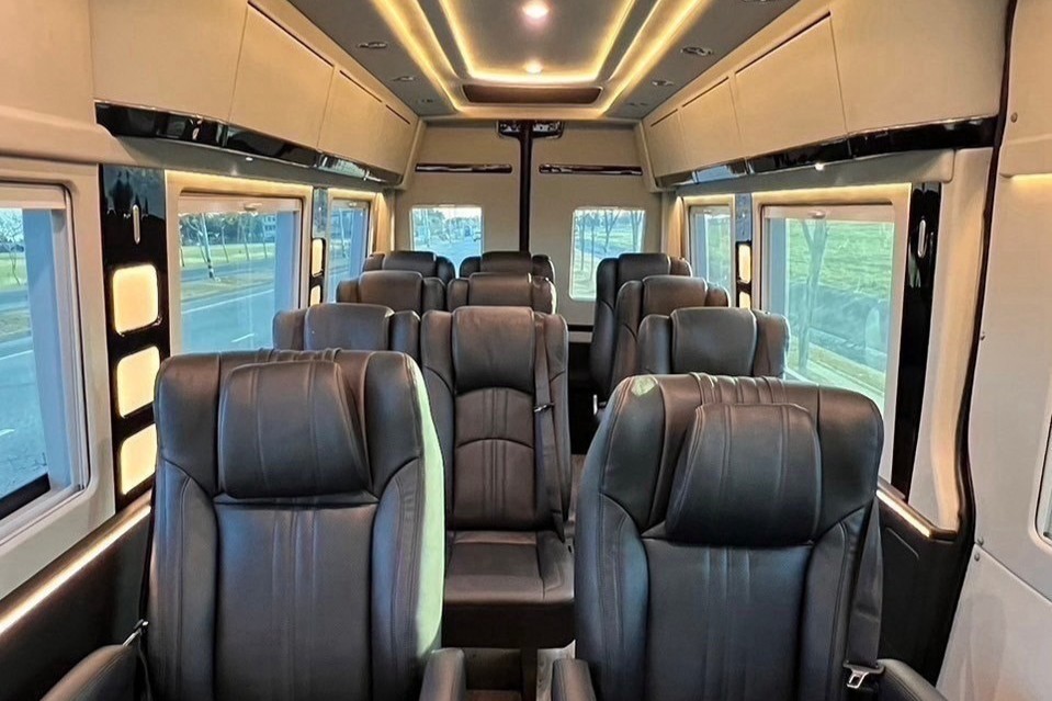 Mercedes Benz Sprinter and S Class