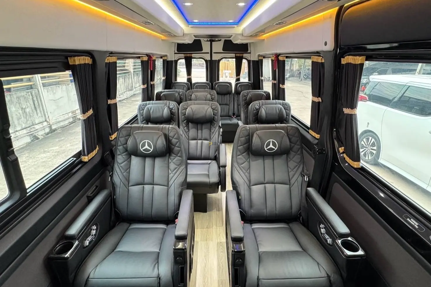 Toyota Alphard and Mercedes Benz E Class